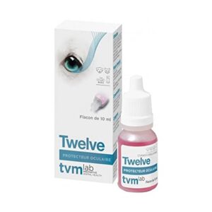 Twelve TVM Collyre chien chat - Flacon de 10 ml