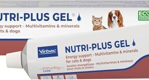 Virbac Nutri-Plus Gel — 120 g — Complément alimentaire pour chiens et chats pour le complément