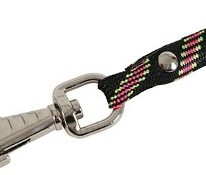 Alternative view of Laisse nylon corde 6 m noire largeur 13 mm environ pour chien/Zolux