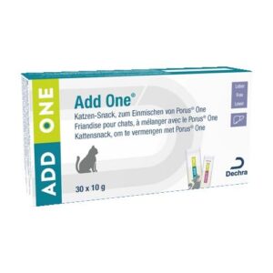 Porus Add One — Saveur pâté de Foie — 30 x 10 g — Complément Alimentaire pour Chats — Délicieuse