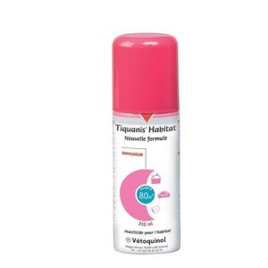 FALSE Vetoquinol Tiquanis Insecticide pour l'habitat Diffuseur 210ml