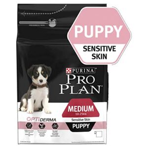 Alternative view of PRO PLAN Medium Puppy Sensitive Skin avec OPTIDERMA Riche en Saumon - 3 KG - Croquettes pour Chiot