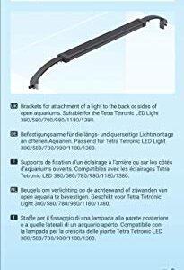 Alternative view of Tetra Tetronic LED Support Bras Éclairage pour Aquariophilie
