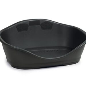 Stefanplast Chien Corbeille Plastique Sleepers 96x68x37,5 cm Gris