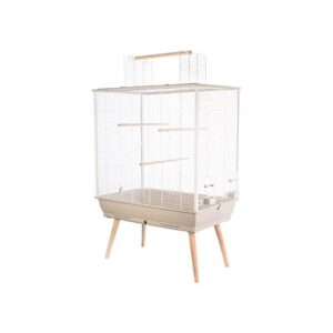 Zolux Cage Neo Jili Oiseau L 78 X P 47.5 X H 112 Cm Beige