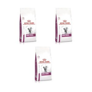 Royal Canin Veterinary Early RENAL | Paquet de 3 | 3 x 400 g | Aliments secs pour Chats | Peut Aider à Soutenir la Fonction rénale en Cas d'insuffisance rénale Chronique