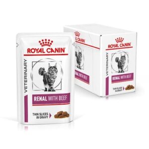 Alternative view of Royal Canin Veterinary Renal Beef — Pack Double — 2 x 12 x 85 g — Aliment Complet diététique pour