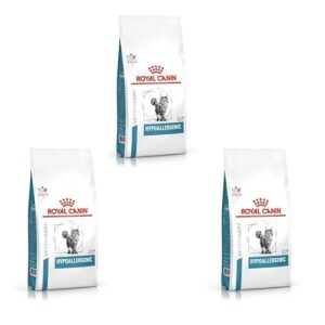 Royal Canin Veterinary Hypoallergenic — Pack de 3 — 3 x 400 g — Aliment Complet diététique pour