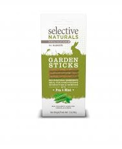 Selective Naturals Garden Bâtons pour lapins avec pois et menthe 60 g (lot de 4)