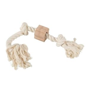 Zolux -Corde Wild 3 nœuds. Taille ø 2 cm x 51 cm. Jouet pour Chien.-ZO-480453