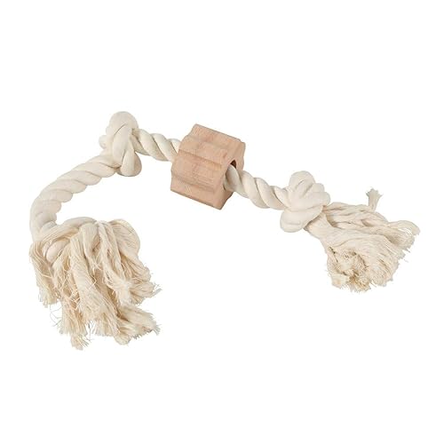 Zolux -Corde Wild 3 nœuds. Taille ø 2 cm x 51 cm. Jouet pour Chien.-ZO-480453