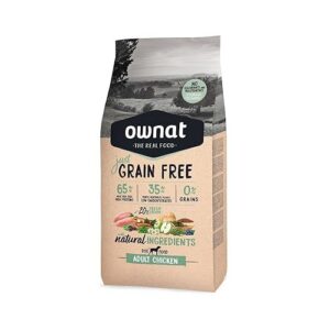 Ownat Croquettes Just sans Céréales Adult Chicken, 14 Kg