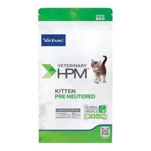Virbac Veterinary HPM Vet Cat Baby Pre Neutered Nourriture pour Chat 400 g