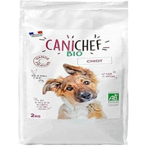 Canichef Croquettes bio pour Chiot 2 kg