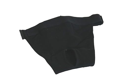 Carlain - Slip hygiénique pour chien - noir taille 5 (60/70cm)