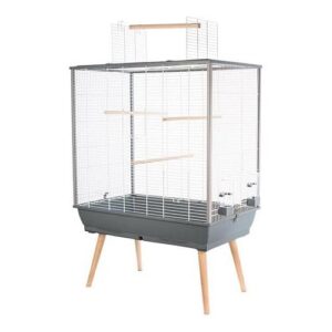 Cage perruches Neo Jili Gris L78 x P48 x h112 cm Zolux