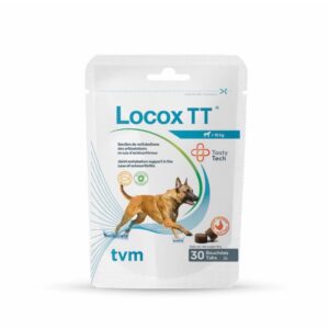 TVM Locox TT — 30 comprimés — Aliment complémentaire pour Chien — Peut être utile pour Soutenir la