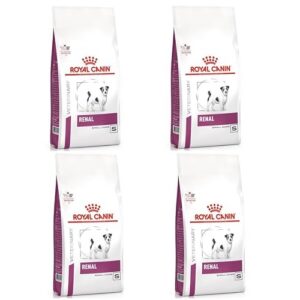 Royal Canin Veterinary Renal Small Dogs | Pack de 4 | 4 x 500 g | Aliment diététique Complet pour Chiens Adultes | Peut contribuer à Soutenir la Fonction Rénale