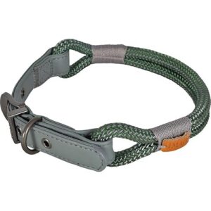 Zolux -Collier IMAO Hyde Park. 9 mm x 50 cm. Kaki pour Chien.-ZO-466778KAK