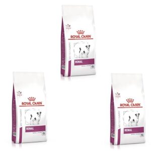 Royal Canin Veterinary Renal Small Dogs | Pack de 3 | 3 x 500 g | Aliment diététique Complet pour Chiens Adultes | Peut contribuer à Soutenir la Fonction Rénale