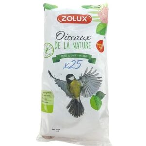 Sachet de 25 Boules de Graisse sans Filet pour Oiseaux du Ciel/ZOLUX