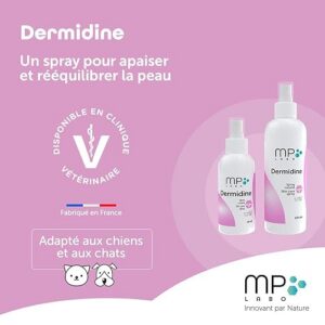 Alternative view of MP Labo Dermidine - Spray pour l'Hygiène Cutanée pour Chien et Chat à Base de Calendula et de