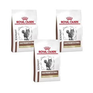 Royal Canin Veterinary Gastrointestinal Fibre Response — Pack de 3 — 3 x 400 g — Nourriture sèche