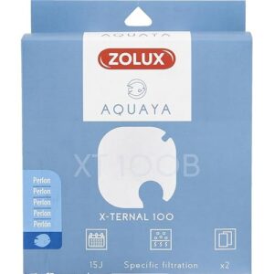 Zolux - Filtre pour Pompe x-ternal 100, Filtre XT 100 B perlon x 2. pour Aquarium. - ZO-330236