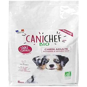CANICHEF Bio pour chien adulte (moyenne et grande race) - 5kg