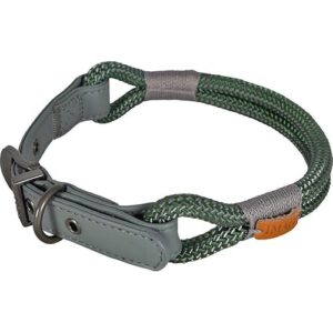 Zolux -Collier IMAO Hyde Park. 6 mm x 40 cm. Kaki pour Chien.-ZO-466777KAK