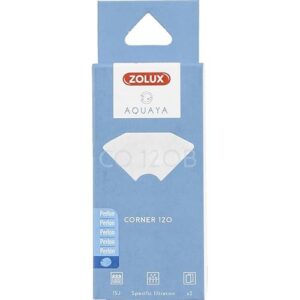Zolux - Filtre pour Pompe Corner 120, Filtre CO 120 B perlon x 2. pour Aquarium. - ZO-330226