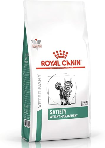 Royal Canin Veterinary Satiety Weight Management Feline | 1,5 kg | Aliment complet diététique pour chats | Pour les chats à faible teneur énergétique afin de réduire l'obésité