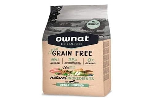 Ownat Croquettes Just sans Céréales Adult Chicken 3kg
