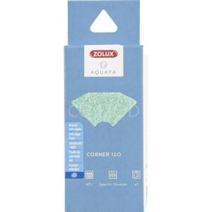 Zolux - Filtre pour Pompe Corner 120, Filtre CO 120 D Mousse Anti-algues x 2. pour Aquarium. - ZO-330230