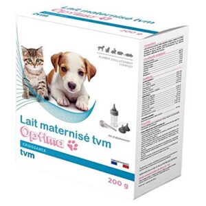 TVM Optima Pet Milk — 400 g — Lait pour Chiens, Chats et Animaux de Compagnie — Peut contribuer à