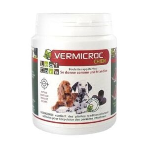 Leaf Care Vermicroc Chien Boulettes 100 g