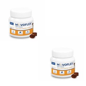 Movoflex Soft Chews — Pack Double — 2 x 30 pièces — pour Chiens de 15 kg à 35 kg — Complément