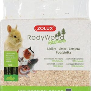 Alternative view of Zolux - Litière rodywood Nature 35 litres pour Rongeur Poids 1.862 kg.