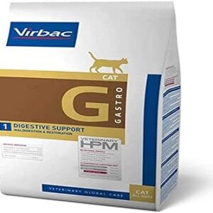 Virbac Veterinary HPM Cat Digestive Nourriture pour Chat Sac de 3 kg Taille S