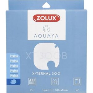 Zolux - Filtre pour Pompe x-ternal 300, Filtre XT 300 B perlon x 2. pour Aquarium. - ZO-330246