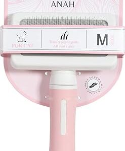 Zolux-Brosse Slicker. Taille S. 7,3 x 5 cm Longueur 17,8 cm, Gamme ANAH. pour Chien.-ZO-470800