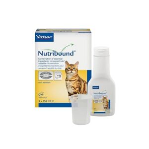 Virbac Nutribound Probiotique pour Chat 3 x 150 ML