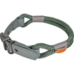 Zolux -Collier IMAO Hyde Park. 11 mm x 60 cm. Kaki pour Chien.-ZO-466779KAK