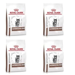 Royal Canin Gastrointestinal Kitten Féline | Lot de 4 | 4 x 400 g | Aliment diététique Complet pour Chatons | Peut Aider à réduire Les Troubles Gastro-intestinaux