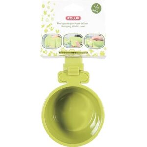 Mangeoire en Plastique pour rongeurs à Fixer anis diamètre 9,5 cm (300 ML Maxi)