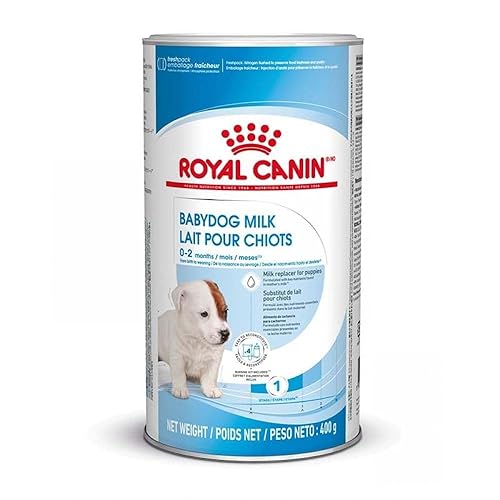 Royal Canin Babydog Milk | 4 x 100 g | Lait en poudre pour chiots | Pour le soutien du système digestif | Teneur en lactose adaptée | Protéines hautement digestibles