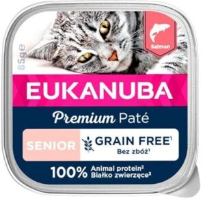 Eukanuba Grain Free Mono-Protein au Poulet pour Chat Senior 85gr
