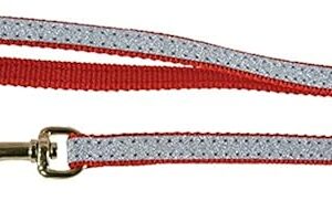 Zolux Laisse Lamé pour Chat Rouge 10 mm