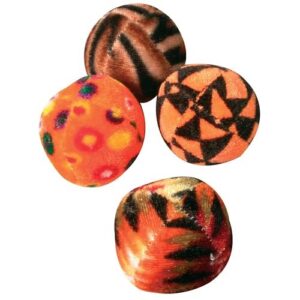 Zolux Set de 4 Balles Multicolores pour Chien