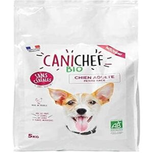 CaniChef BIO - Aliment complet et sans céréales pour chien adulte - 5 kg